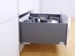 Комплект механизмов выдвижения ящика FlatBox GF Perfomance L=400 H=199 графит